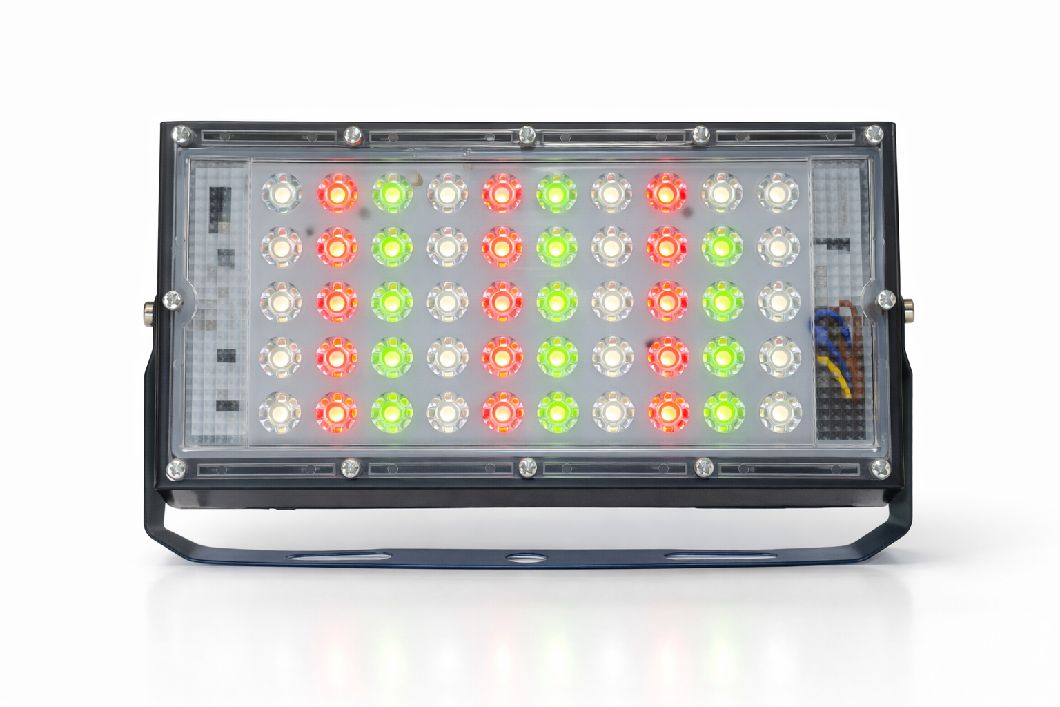 پروژکتور LED رنگی ریموت‌دار ۵۰ وات