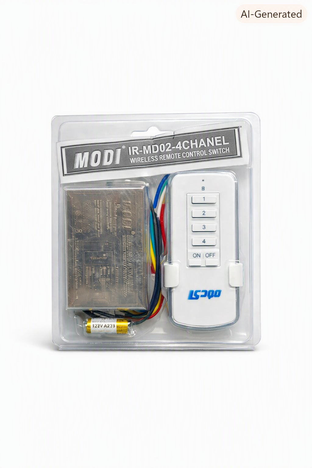 ریموت کنترلر 4 کانال مودی مدل IR-MD02