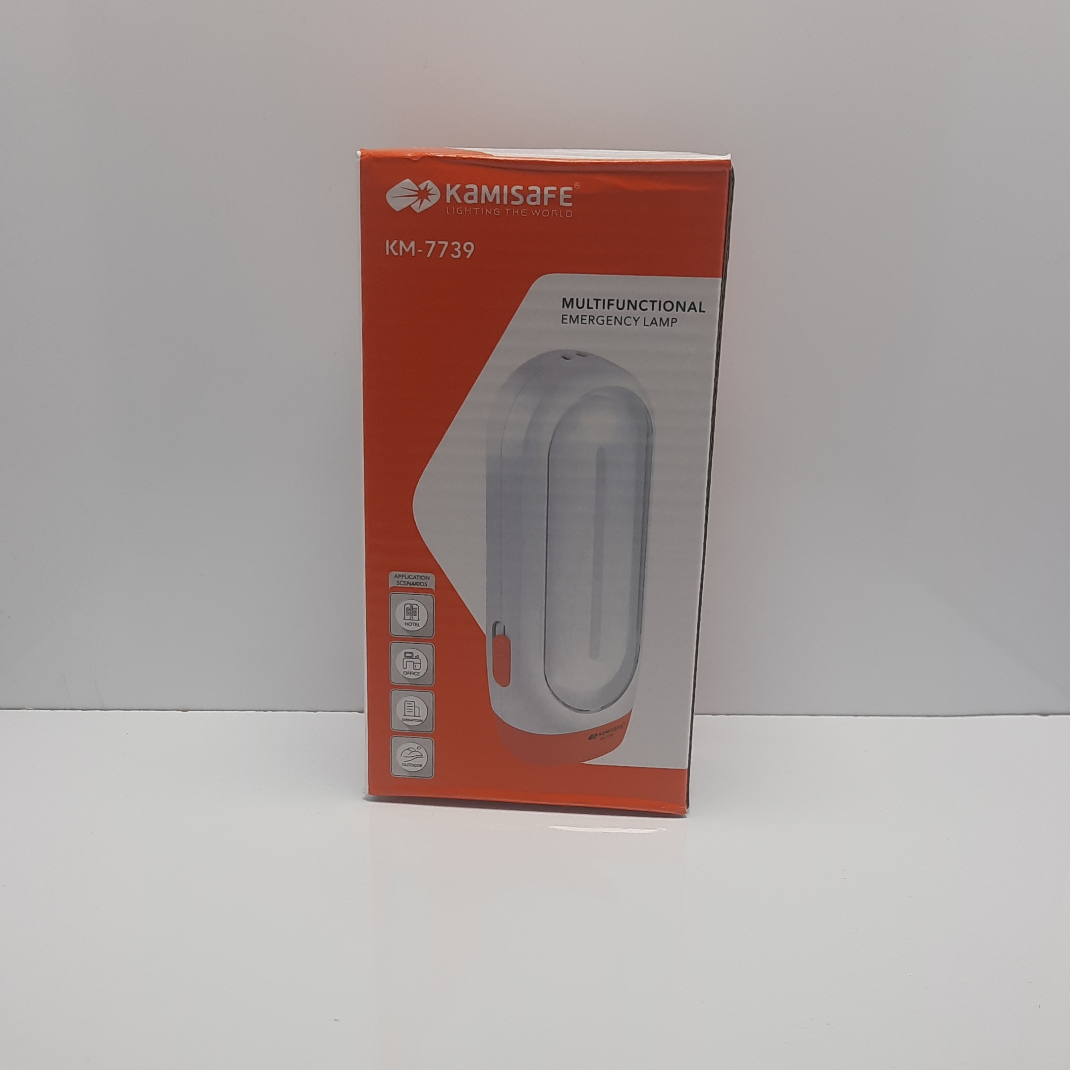 چراغ اضطراری چندکاره شارژی کامیسیف مدل KM-7739